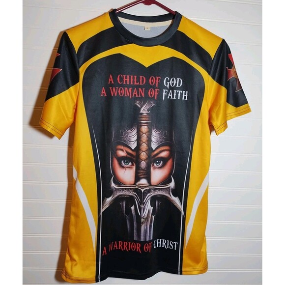 2 Knights Templar Adult Sz Sm T-Shirt Warrior Of Christ‎ Cross Graphic Lot Of 2 - Picture 10 of 16